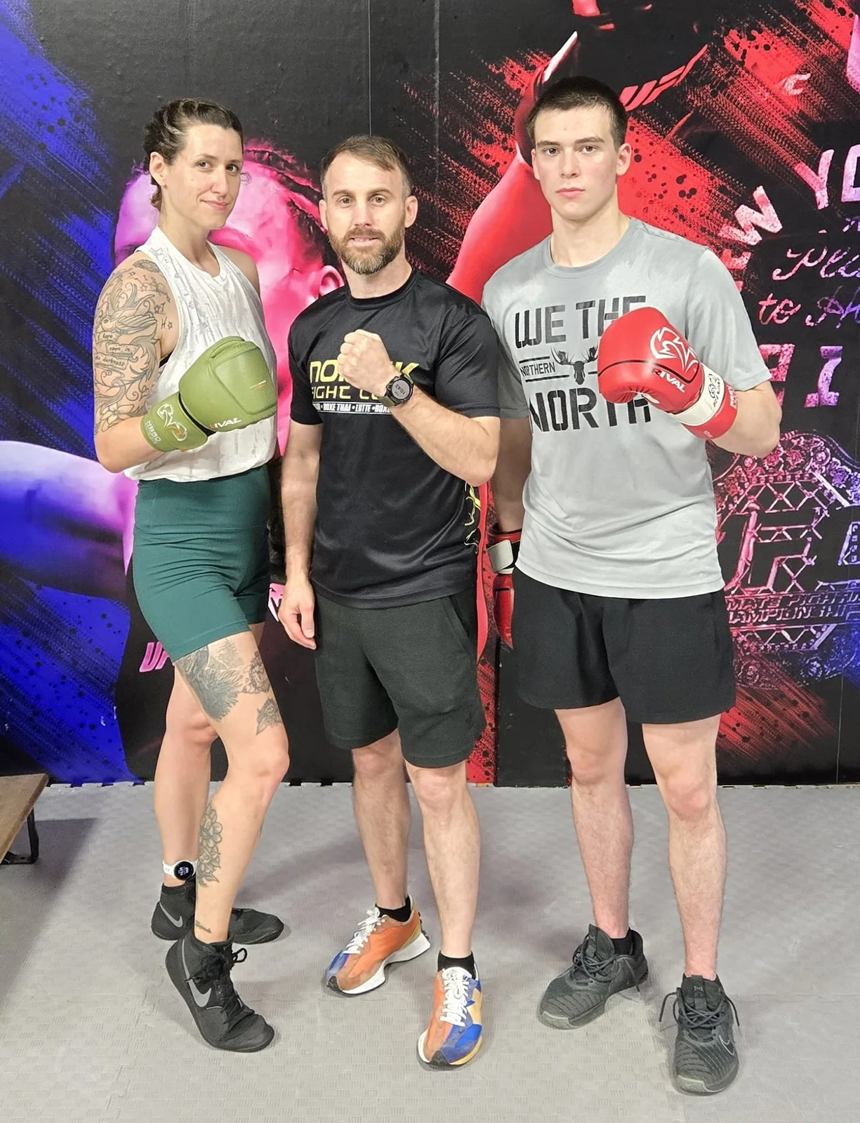 Groupe en atelier de boxe JAB Boxing Québec