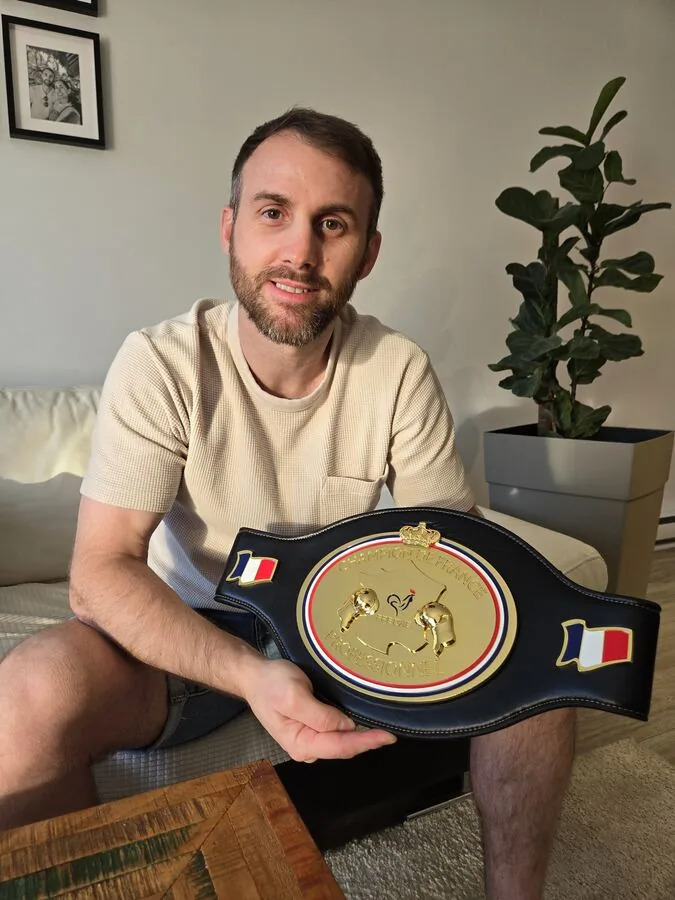 Jérôme Arnould, Champion de France de boxe professionnelle