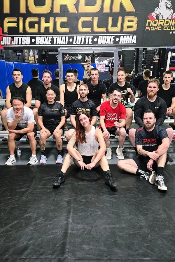 Séance de team building boxe en entreprise à Québec